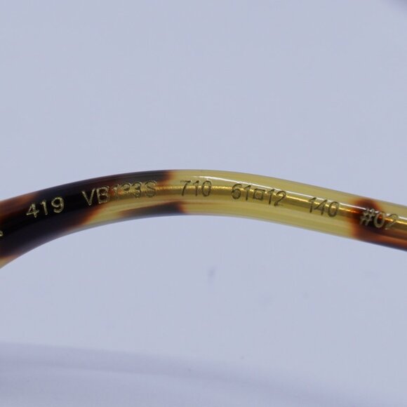 Victoria Beckham VB133S 710 Aviator Sunglasses – Gold/Purple Gradient - Picture 10 of 12